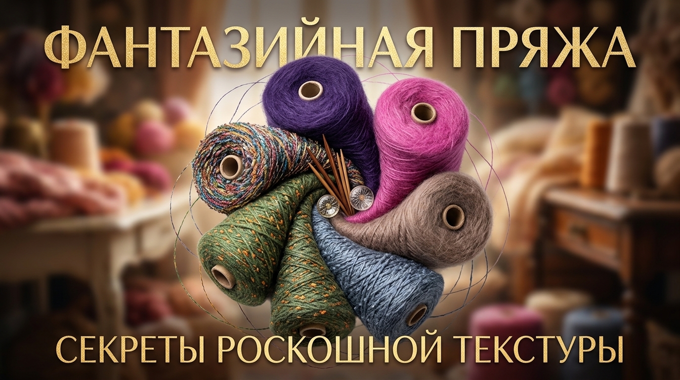 Что такое фантазийная пряжа