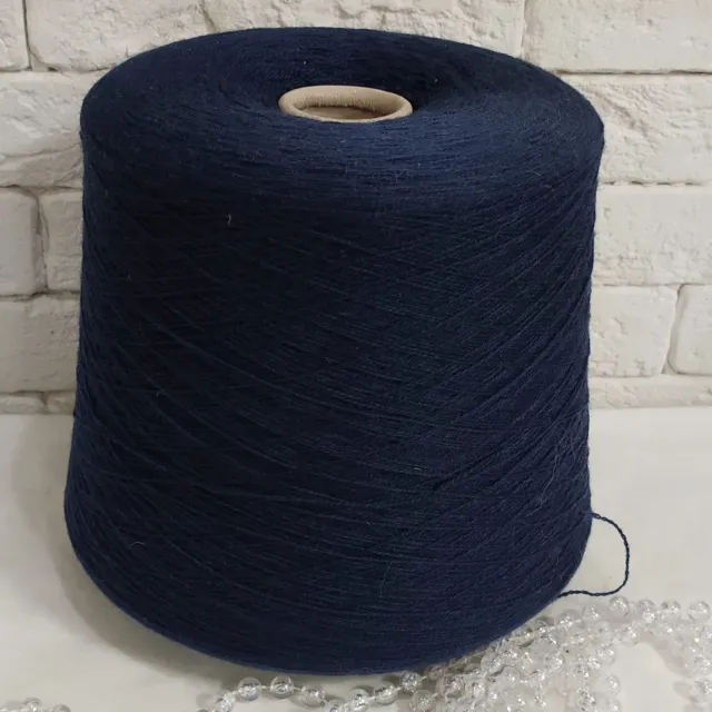 Пряжа Cariaggi Cashmere, кашемир бобинный, синий классический