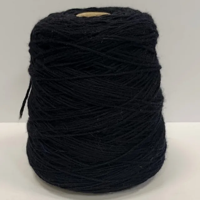 Пряжа Cardiff Cashmere, кашемир бобинный, черный