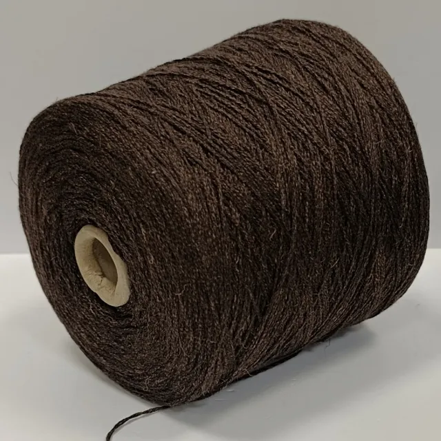 Пряжа Loro Piana LanaLinoSeta, меринос бобинный, шоколад