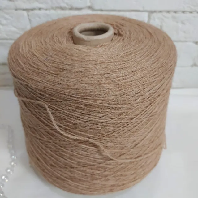 Пряжа Stock Yarn Italy Galisia, верблюжий пух бобинный, натуральный