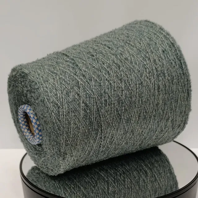 Пряжа Cariaggi Boucle, кашемир бобинный, артишок
