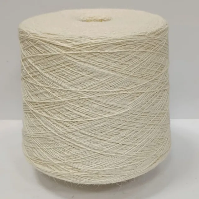 Пряжа Biagioli Modesto Cashmere Angora, кашемир бобинный, молоко
