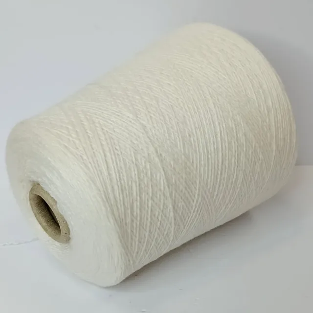 Пряжа Loro Piana Coarsehair, кашемир бобинный, белый