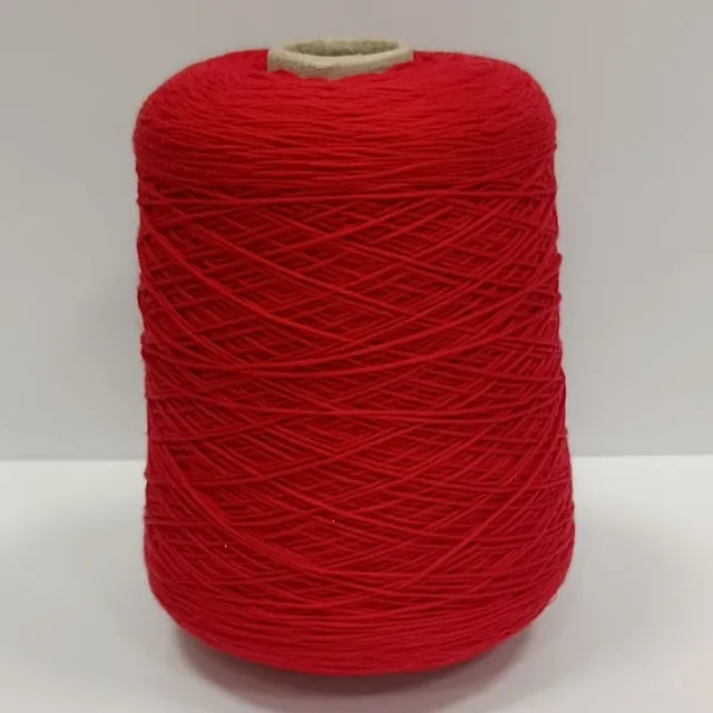 Пряжа Filati Color Chicco, хлопок бобинный, красный