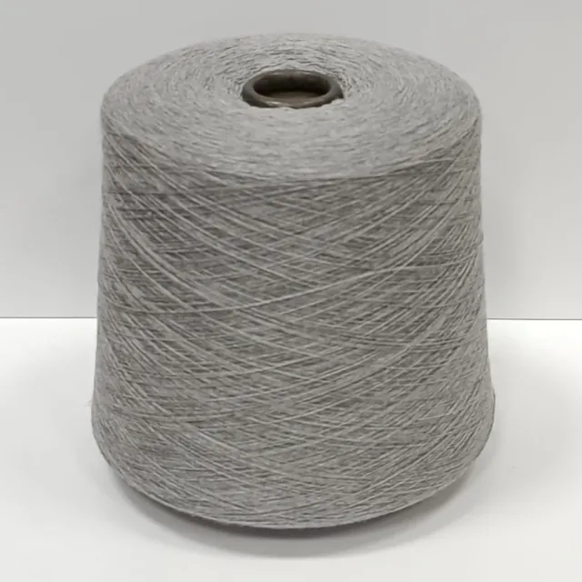 Пряжа Zegna Baruffa Cashwool, меринос бобинный, серый мел