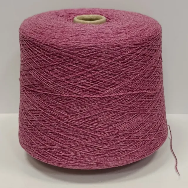 Пряжа Loro Piana Coarsehair, кашемир бобинный, маджента меланж