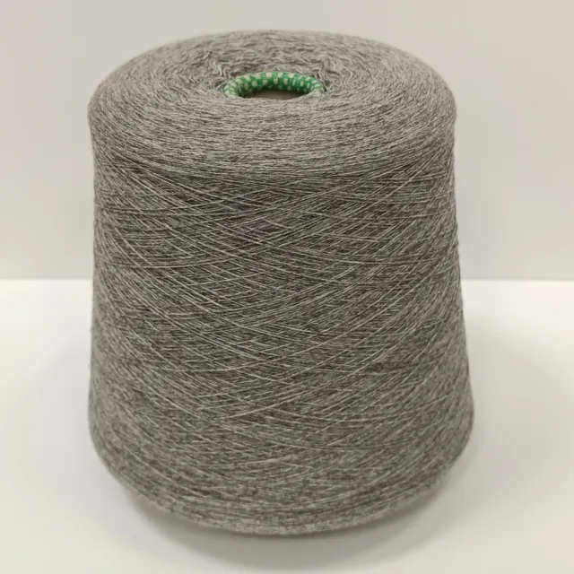 Пряжа Cariaggi Cashmere, кашемир бобинный, серый меланж
