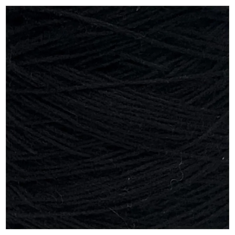 Пряжа Cardiff Cashmere, кашемир бобинный, черный