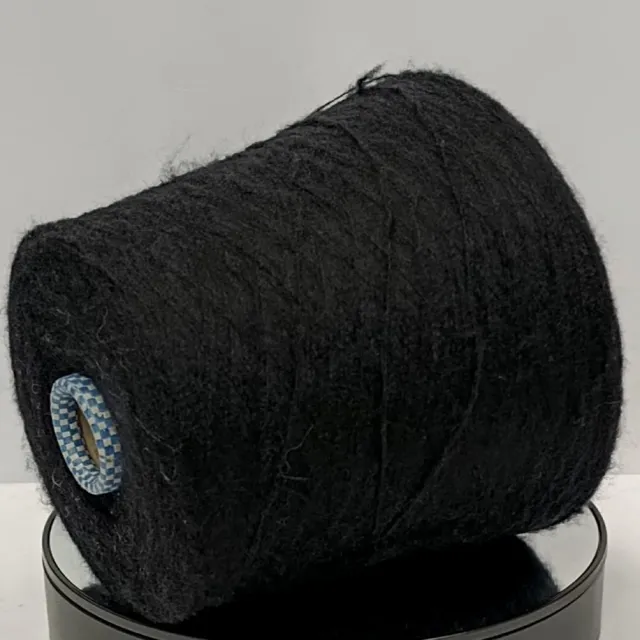 Пряжа Cariaggi Nuage Merino, кашемир бобинный, черный