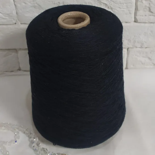 Пряжа Loro Piana Cashmere, кашемир бобинный, ночной синий