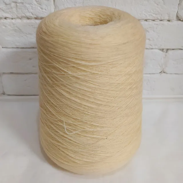 Пряжа Zegna Baruffa Cashwool, меринос бобинный, банан