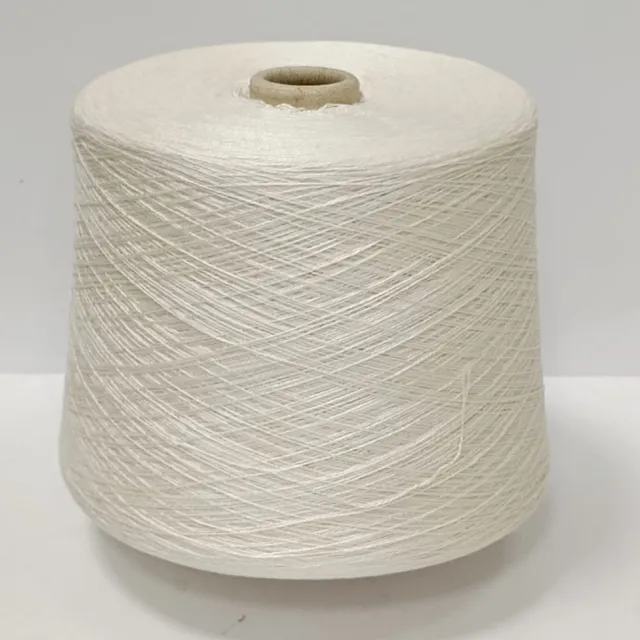 Пряжа Loro Piana Omei, шёлк бобинный, молоко