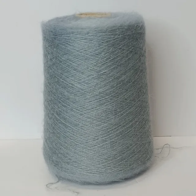 Пряжа Lineapiu Camelot Silk, кидмохер бобинный, небесный
