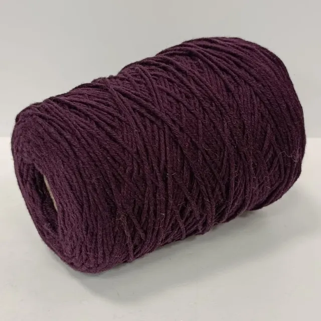 Пряжа Natural Fantase Twist Maxi, кашемир бобинный, баклажан