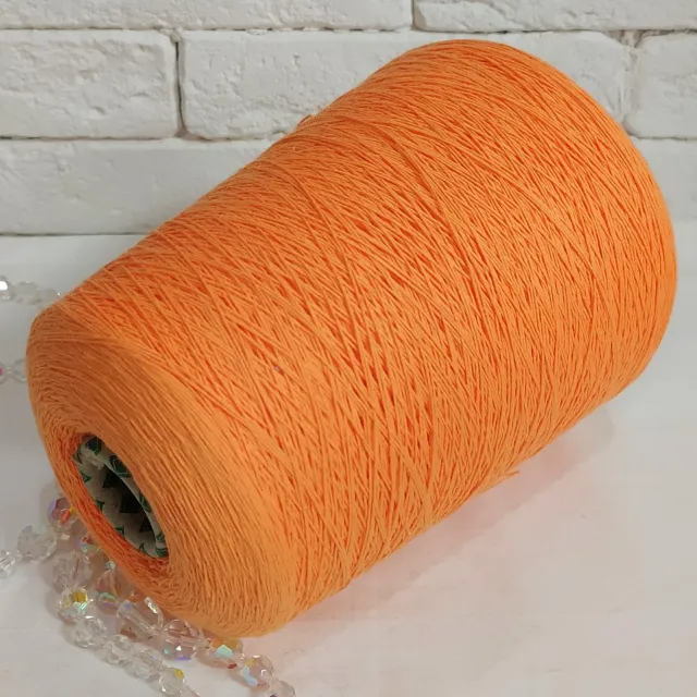 Пряжа Millefili 7Nani, хлопок бобинный, оранж