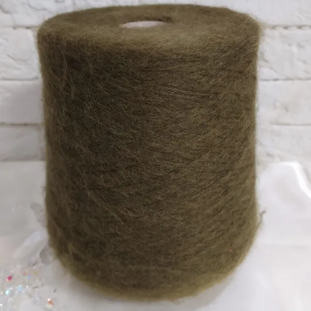 Пряжа Missoni Mosca, кидмохер бобинный, хаки