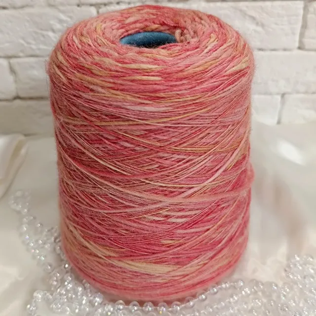 Пряжа Silvedd Filati Special Sock, меринос бобинный, роза градиент