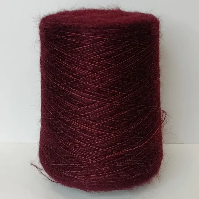 Пряжа Lineapiu Camelot Silk, кидмохер бобинный, бордо