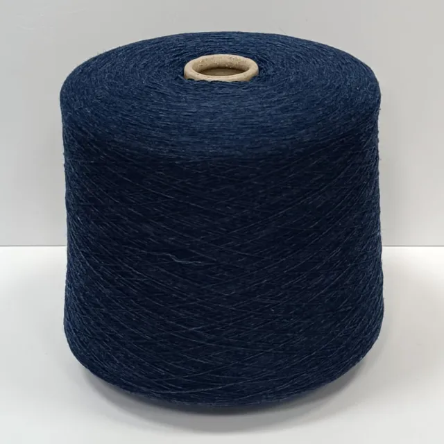 Пряжа Loro Piana Cashmere, кашемир бобинный, синий мел