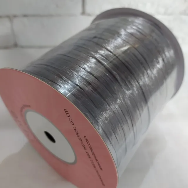 Пряжа Рафия Ispie 220A Metallic gray W11082203, рафия, серый металлик
