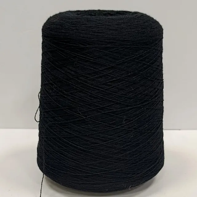 Пряжа Cariaggi Cashmere, кашемир бобинный, черный