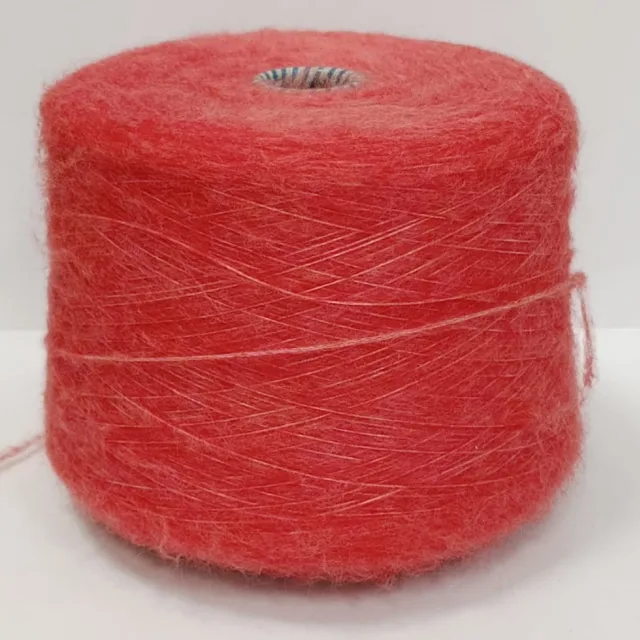Пряжа E.Miroglio Charming, меринос бобинный, яркий коралл