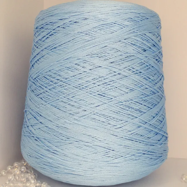 Пряжа Filartex Gasato Cottone, хлопок бобинный, голубой