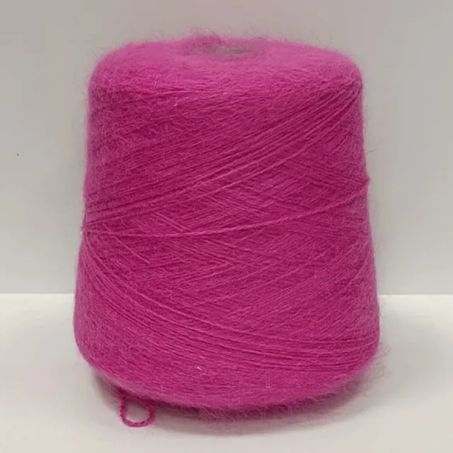 Пряжа Filcom Chiara, ангора бобинная, фуксия