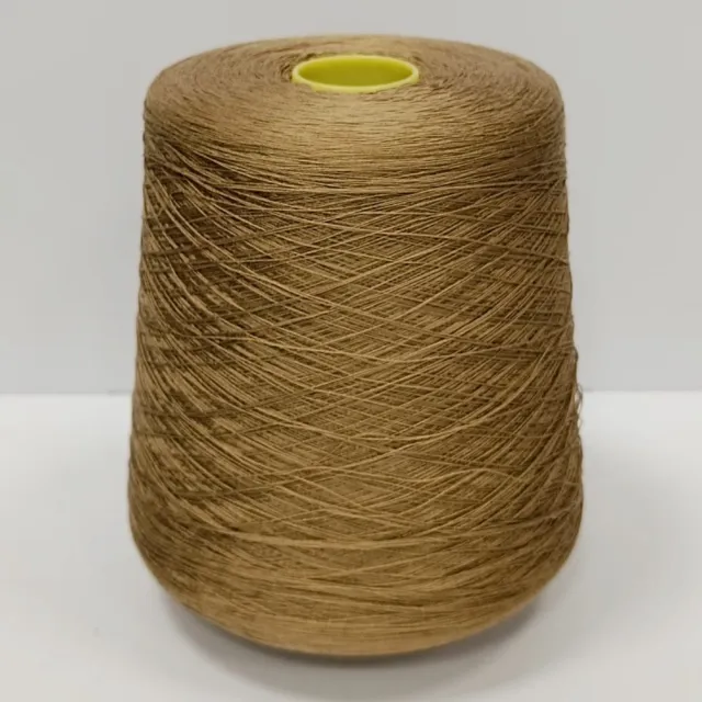 Пряжа Botto Giuseppe Slowsilk, шёлк бобинный, золотистый кемел