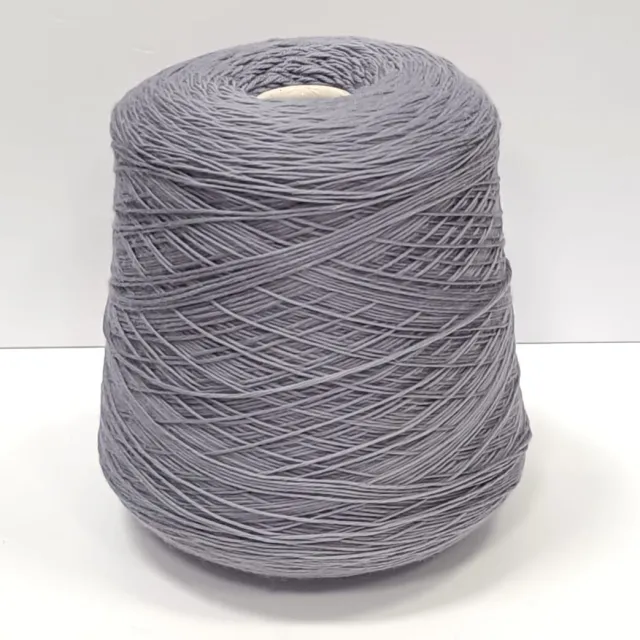 Пряжа Luxury Selection Ri.Go Merinos, меринос бобинный, серо-лавандовый