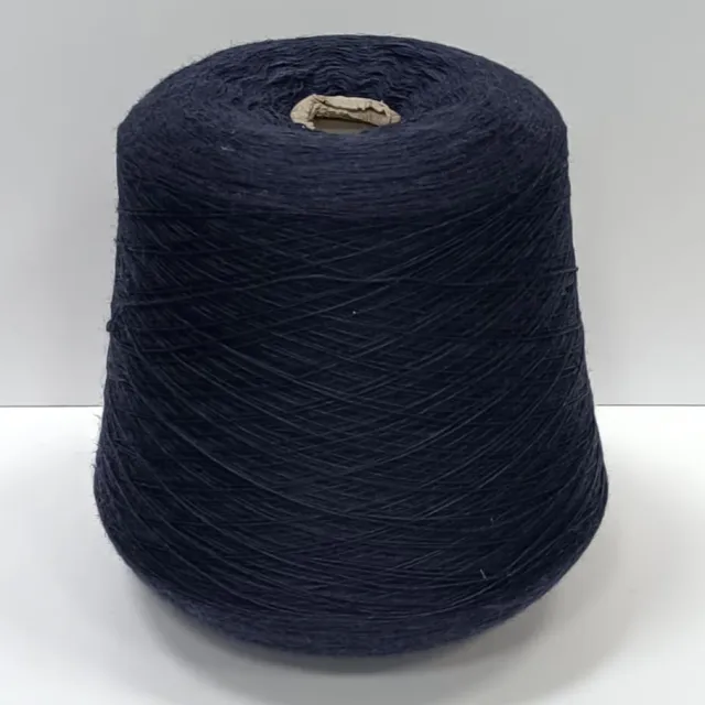 Пряжа Zegna Baruffa Softly, меринос бобинный, темно-синий