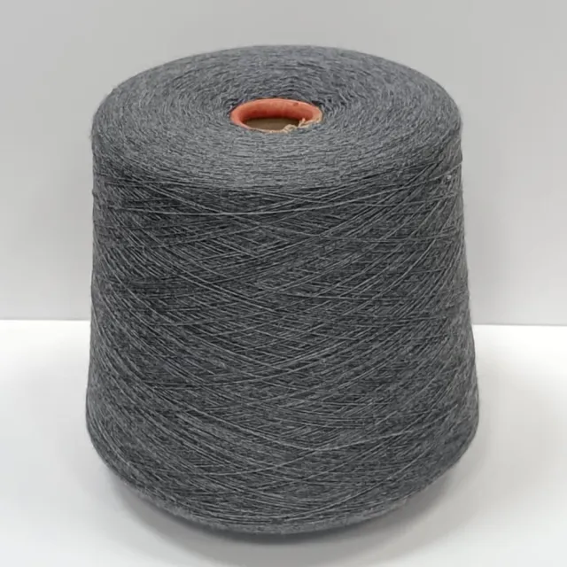 Пряжа Zegna Baruffa Cashwool, меринос бобинный, серый мел