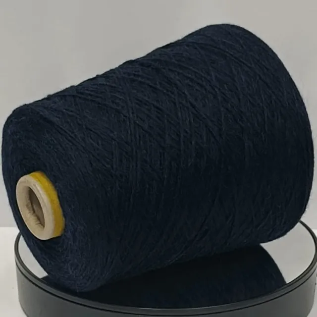 Пряжа Loro Piana Clan, кашемир бобинный, ночной синий