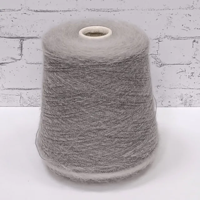 Пряжа Luxury Selection Ri.Go Superkid Mohair, кидмохер бобинный, серо-лавандовый