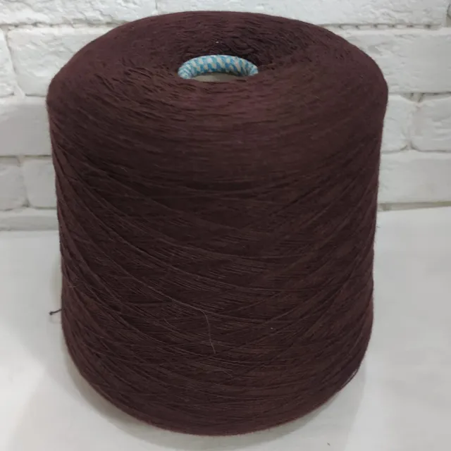 Пряжа Cariaggi Cashmere, кашемир бобинный, темный каштан