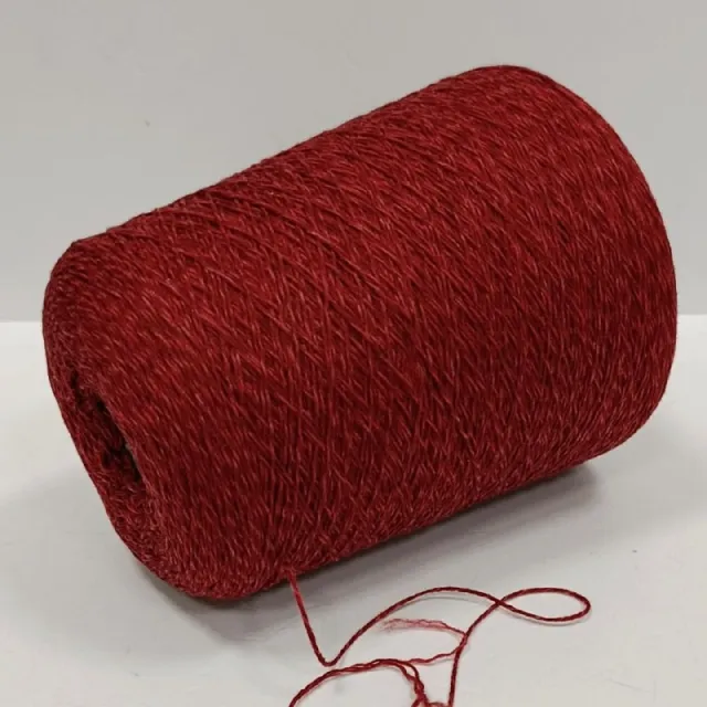 Пряжа Cariaggi Fleece, кашемир бобинный, багряный