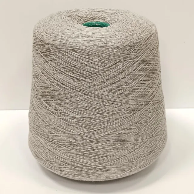 Пряжа Loro Piana Cashmere, кашемир бобинный, светло-серый меланж