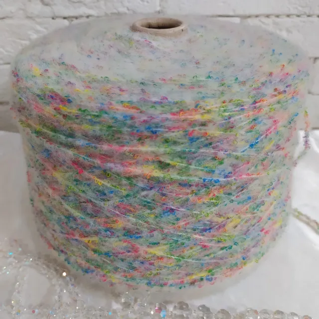 Пряжа Lineapiu Lollipop, букле бобинное, акварель