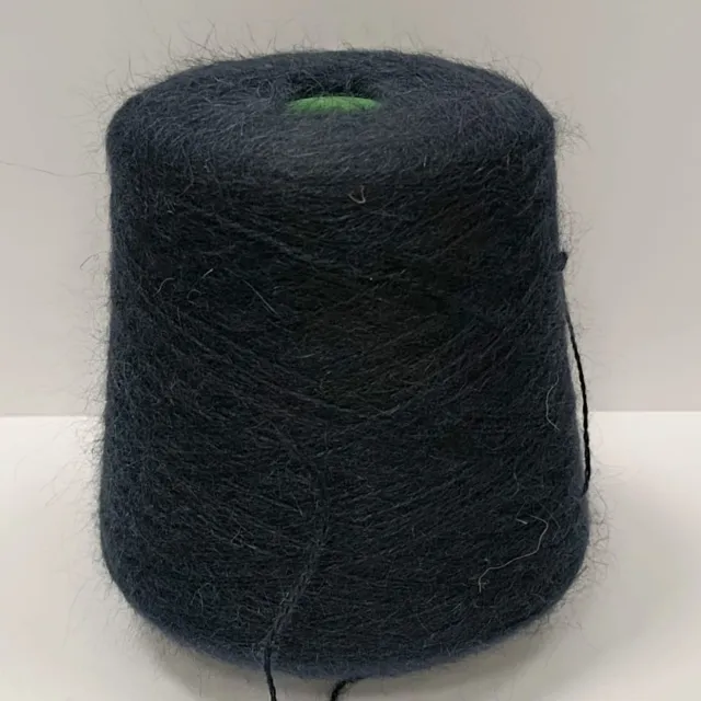 Пряжа Filcom Chiara, ангора бобинная, черный