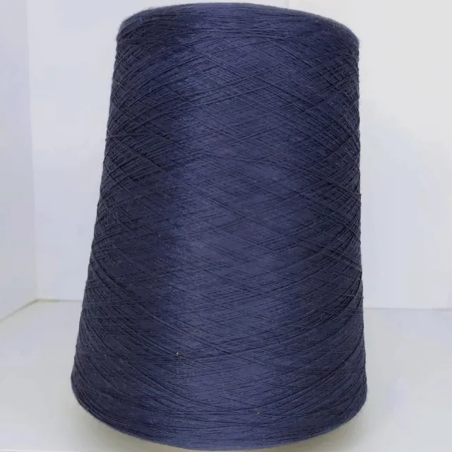 Пряжа Ricignolo Sumatra, шёлк бобинный, петроль