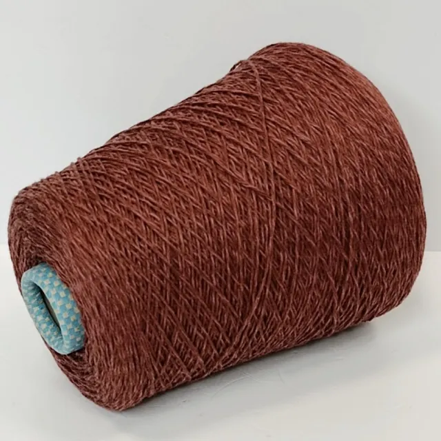 Пряжа Cariaggi Fleece, кашемир бобинный, красная глина
