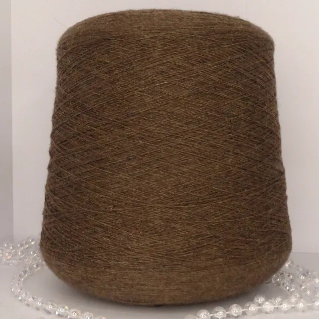 Пряжа Biagioli Modesto Cashmere, кашемир бобинный, кофе