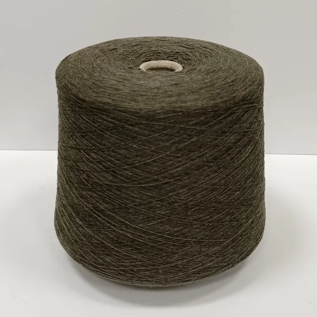 Пряжа Loro Piana Cashmere, кашемир бобинный, темная олива