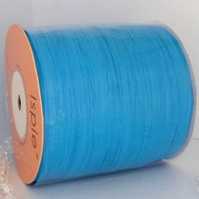 Пряжа Рафия Ispie 7490702 Aqua, рафия, аква