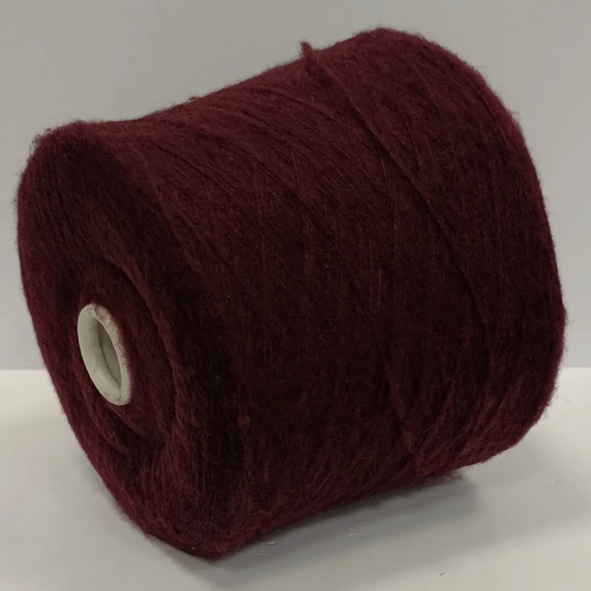Пряжа Luxury Produktion by Ri.Go. Fluffy Cashmere, кашемир бобинный, бургундия