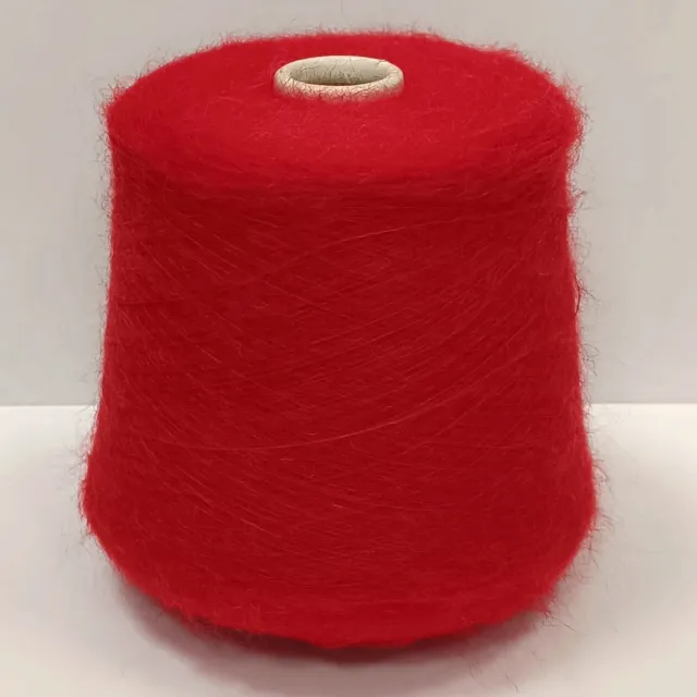 Пряжа Luxury Selection Ri.Go Superkid Mohair, кидмохер бобинный, красный