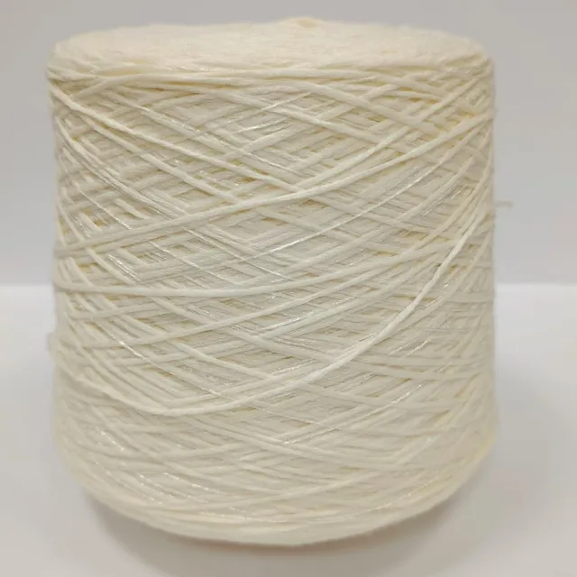 Пряжа Ecafil Sheer, хлопок бобинный, молоко