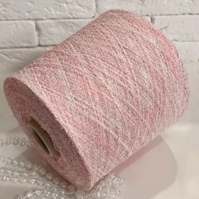Пряжа Profilo Torbato, хлопок бобинный, роза меланж