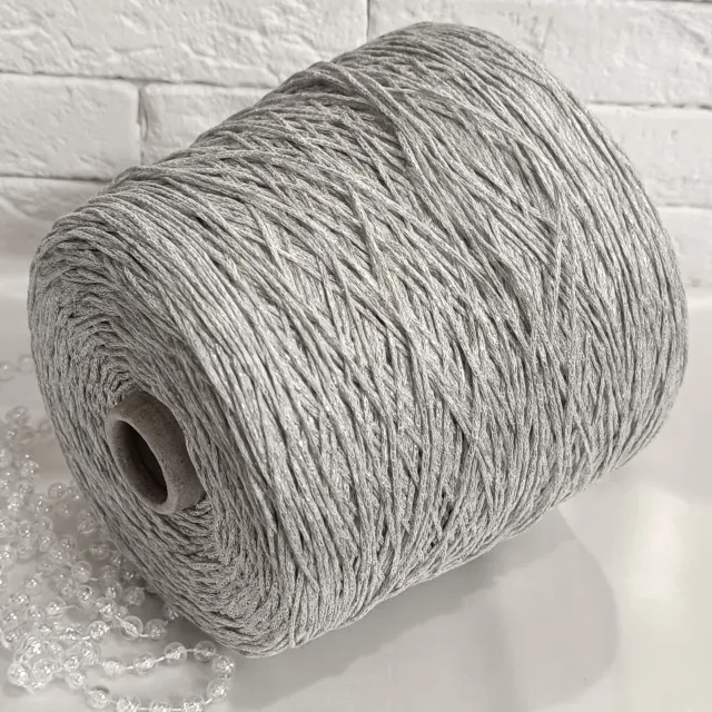 Пряжа Fashion Mill Tombola, вискоза бобинная, сталь
